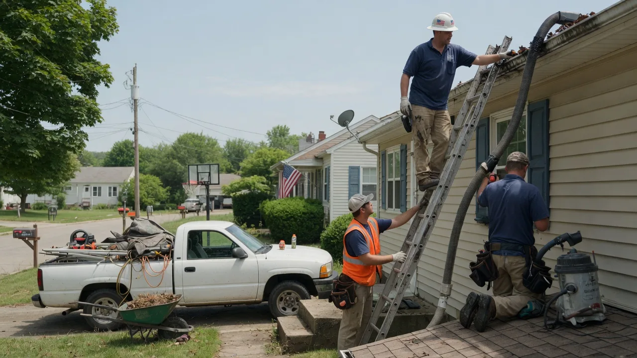 Gutter Installation in Cropsey, IL near me